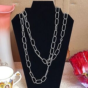 Vogue Vintage 48" Big Link Chain 🔗 Necklace
